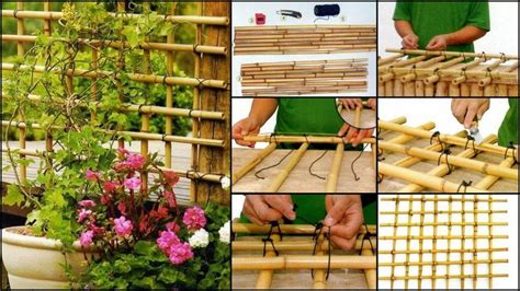 With these 26 bamboo fencing ideas we'll gladly show you some beautiful examples and possibilities. DIY Bamboo Trellis | The Owner-Builder Network