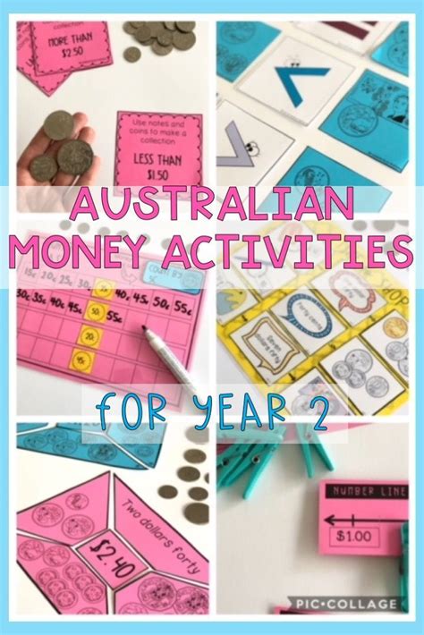 Australian Money Pack Hands On Australian Money Activities Year 2