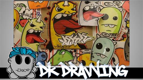 Graffiti Sticker Update 8 By Dkdrawing Youtube