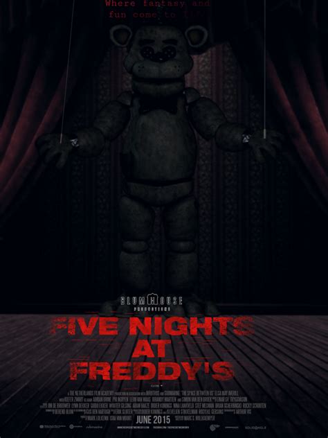 Fnaf Movie Fan Poster That I Did Fandom
