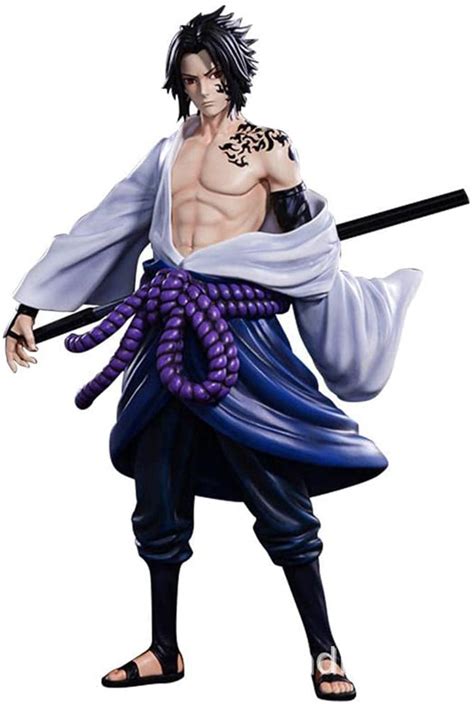 Uchiha Sasuke Anime Action Figure Pvc Realistic Figures Character Model