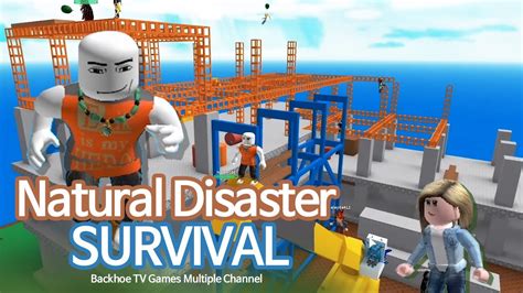 Roblox Natural Disaster Survival Lucky Mart Launch Land Safety