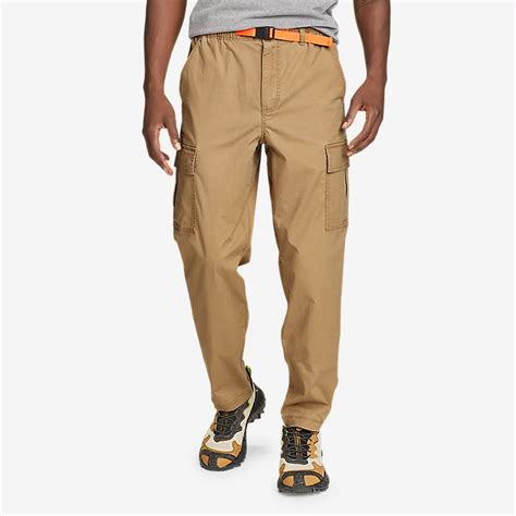 Mens Top Out Ripstop Belted Cargo Pants Eddie Bauer