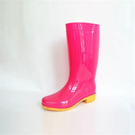 Chinese Colorful Women Sex Rubber Boots Design Rubber Wellington Boots