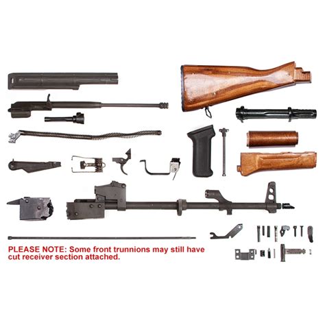 Ak 47 762x39 Usa Made Parts Kit With Wood Stock Centerfire Systems