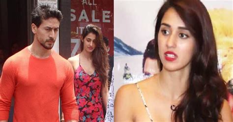 Disha Patani Reaction On Asked About Relationship With Co Star Tiger
