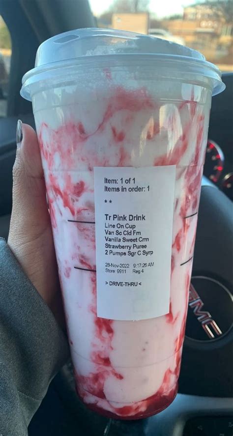 These Starbucks Drinks Look So Yummy Strawberry Coconut Pink Drink