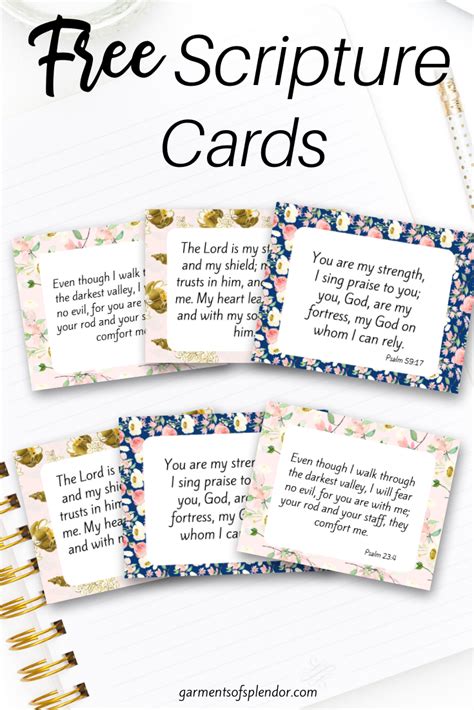 Scripture Prayer Cards