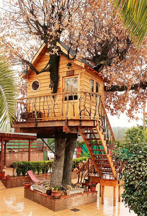 ¿siempre has soñado con una casa en un árbol? Casa en el Árbol Particulares - Treehouse Ibérica