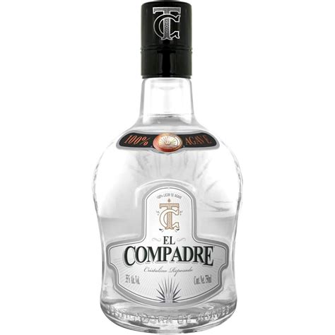 Tequila El Compadre Cristalino Reposado 750ml El Compadre Botella 750ml