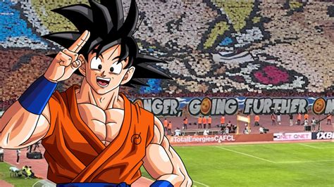 Dragon Ball Goku Aparece En Un Partido De Fútbol Con Un Increible Tifo