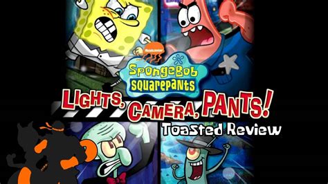 Toasted Reviews Spongebob Squarepants Lights Camera Pants Youtube