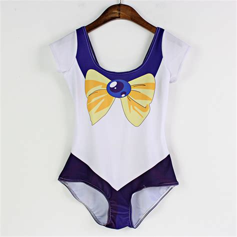 2019 2015 Women S Sexy Bikini Swimsuit Cosplay Sailor Moon Print Costume Bikini Underwear