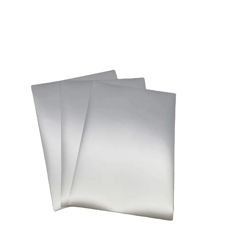 Triple Proof Matte Silver Pet Paper For Laserinkjet Printers 50 Sheets