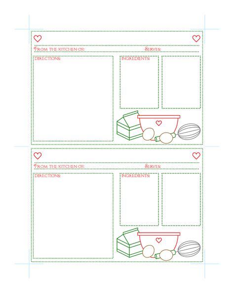 So use our templates, graphics, fonts, and textures to make a gorgeous recipe card suitable for a blog post, a beautiful addition to your gift, or the first product in your recipe publishing empire! Don't Eat the Paste: Eggnog! With printable recipe cards