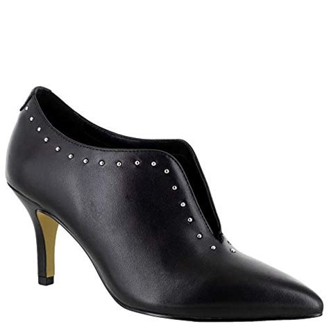 Bella Vita Womens Shoes Dara Leather Pointed Toe Classic Pumps Black