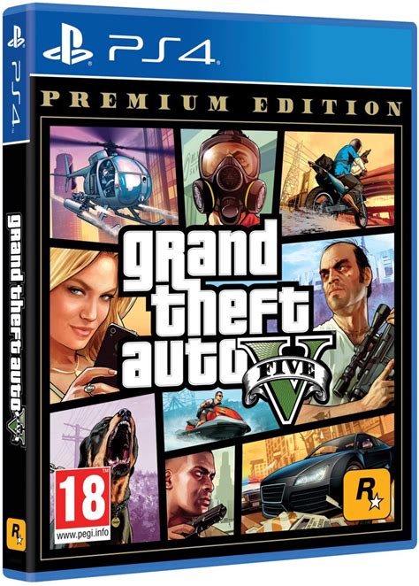 Grand Theft Auto V Gta 5 Premium Online Edition Ps4 Exasoftcz