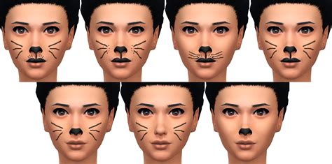 Sims 4 Cat Nose Cc