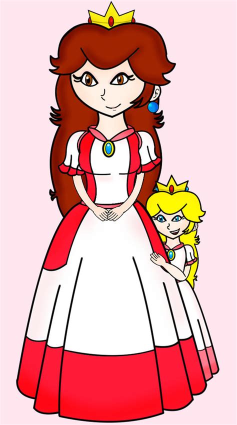 Queen Toadstool And Princess Toadstool By Smdkfan On Deviantart