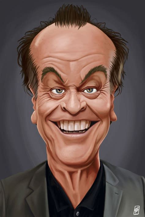 Celebrity Sunday Jack Nicholson Canvas Print By Rob Snow