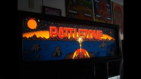 1980 Battlezone Arcade Game Atari Classic Upright Cabinet