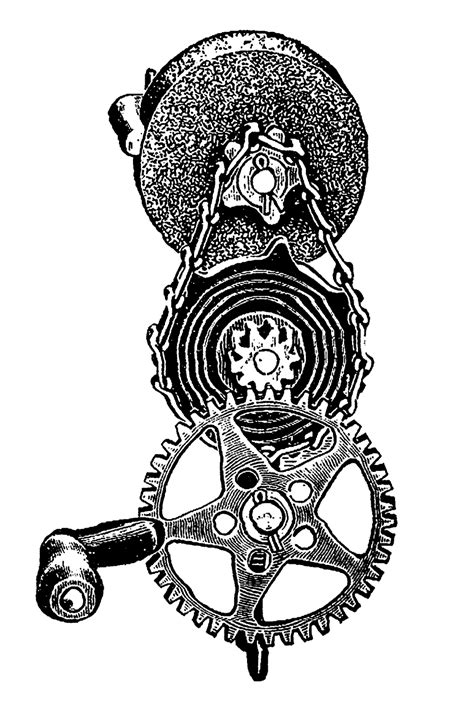 Antique Images Digital Steampunk Printables Image