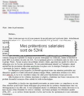 Une bonne lettre de motivation fournit des renseignements détaillés sur les raisons pour lesquelles vous êtes exemple de lettre de motivation avec prétention salariale. modele lettre de motivation et pretention salariale