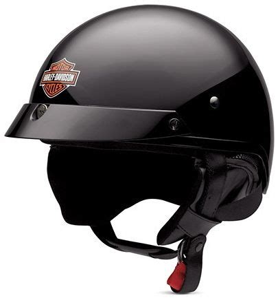 98193 17vx harley davidson mens pilot 3 in 1 b s logo x04 matte black half helmet barnett harley davidson. Harley Davidson Boneyard Half Helmet New Small | eBay ...