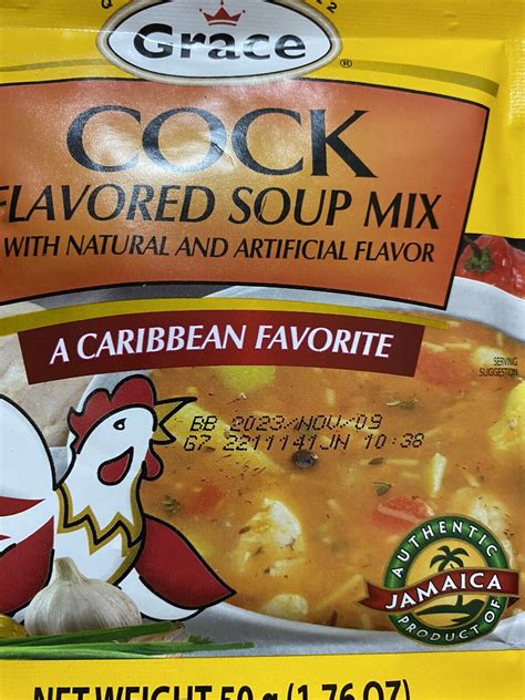 Grace Cock Flavored Soup Mix 1 76 Oz Ebay