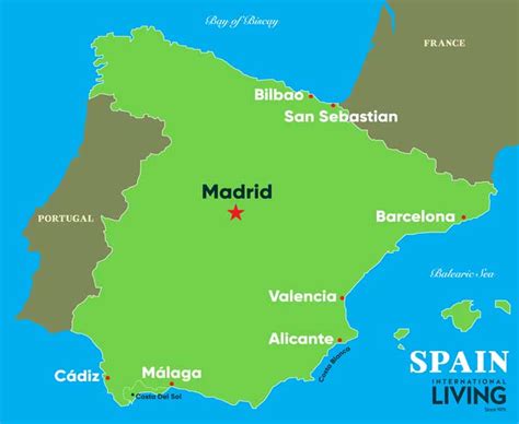 Where Is Spain Map Of Spain International Living Countries 2023
