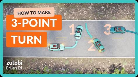 How To Make A Three Point Turn Step By Step Guide Youtube