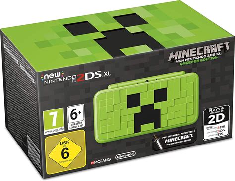 Nintendo New 2ds Xl Konsole Creeper Edition Uk Pc And Video