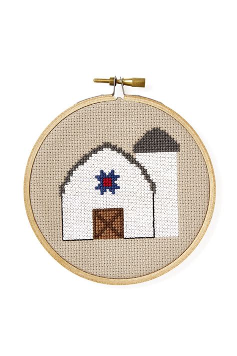 80 x 80 design size in inches / centimeters: Country Living's Free Cross Stitch Patternscountryliving ...