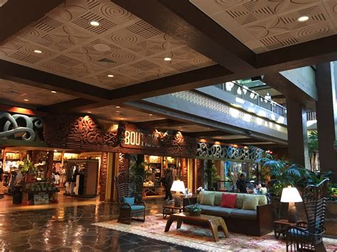 Polynesian Resort Lobby T Shop Vacation Club Loans
