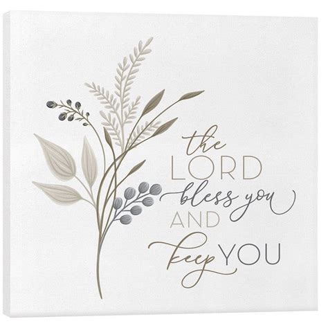 Canvas The Lord Bless You And Keep You 1975 X 1975 Celebrate Faith