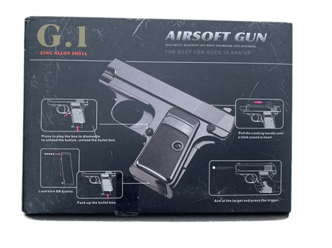 G1 Metal Airsoft Bb Gun Pistol Blue Bbgunsexpress