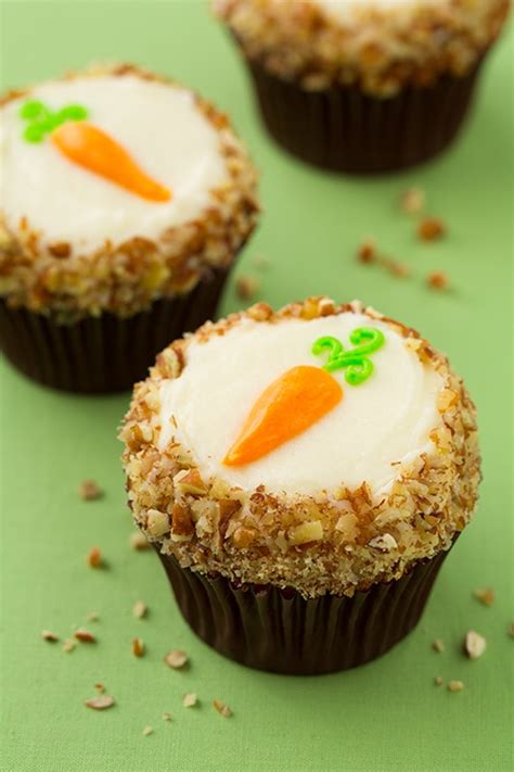 Carrot Cake Cupcakes With Cream Cheese Frosting Cooking Classy