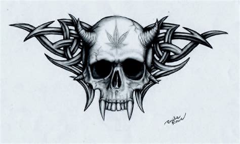 See more ideas about tattoos, marijuana tattoo, weed tattoo. Marijuana Skull by EmilieRowe on DeviantArt