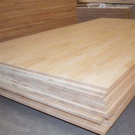 Radiata Pine Finger Joint Board Edge Glued Pine Panel China Laminated