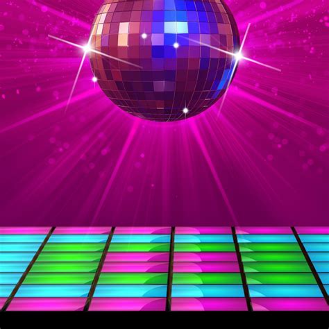 Dance Floor With Disco Ball 1280x1280 Wallpaper