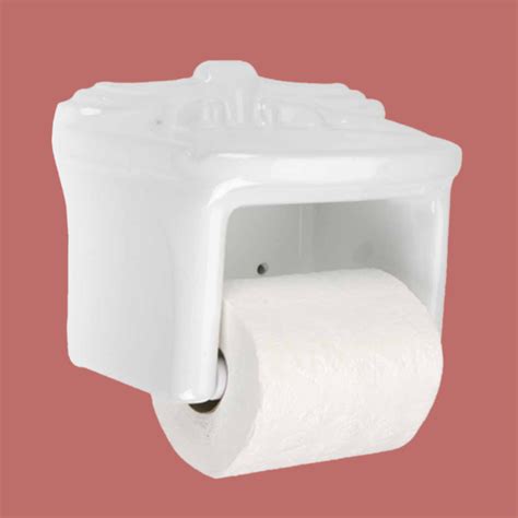 What happens after removing old ceramic toilet paper holder| watch!! Toilet Tissue Paper Holder White Ceramic Porcelain