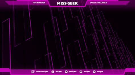 Gaming Templates For Twitch And Youtube Gamers Streaming Overlays