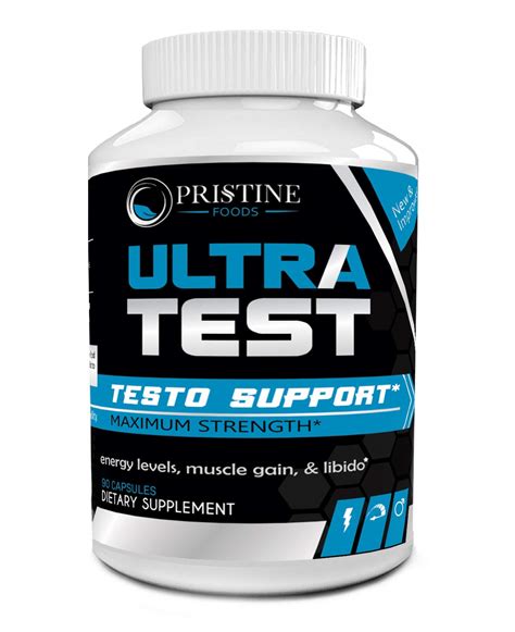 Pristine Foods Ultra Test Testosterone Booster For Men Maximum