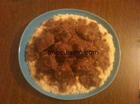 Senegal nearly surrounds the gambia. Couscous à la viande - Senecuisine - cuisine sénégalaise