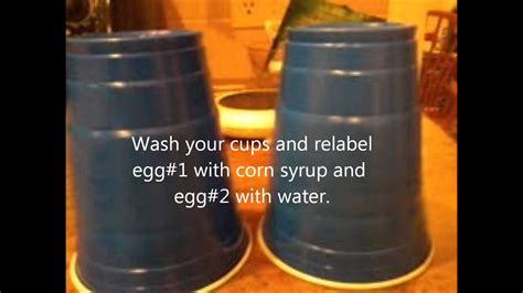 Using tap water on the ﬁ nal day will cause the egg to again increase in mass. Egg Osmosis Lab - YouTube