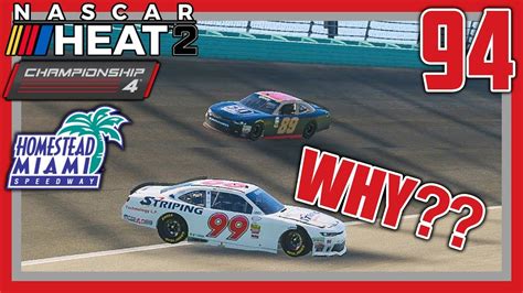 Check out the video below for all the details about nascar heat 3's career mode! ONE LAST CHANCE FOR DAVID STARR |Xfinity Series Finale ...