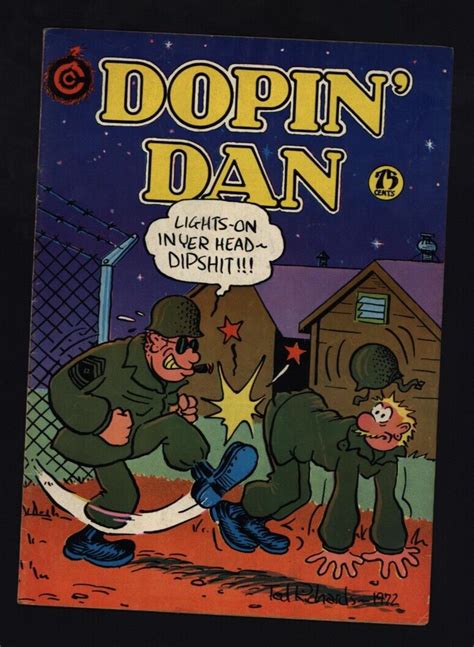 Dopin Dan 1 ~ 1972 Rip Off Underground Comic ~ Ted Richards ~ 3rd