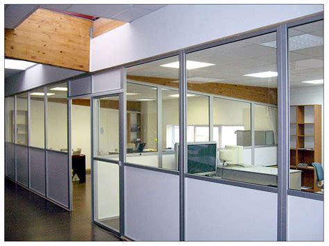 White 8 X 15 Feet Aluminium Office Cabin Partition Rs 160 Square Feet