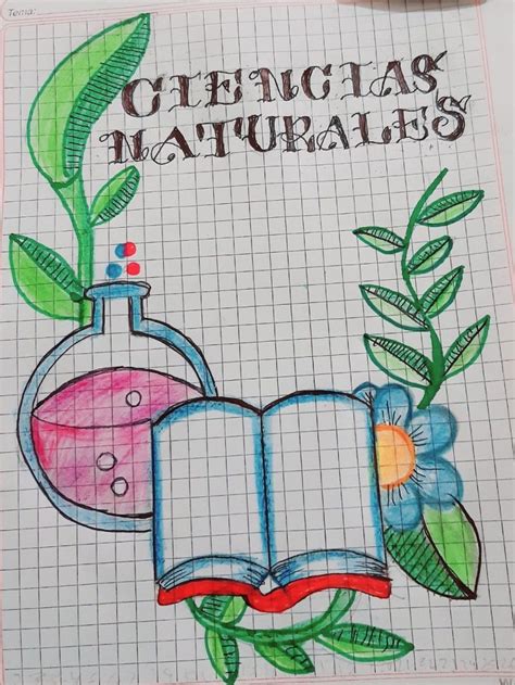 Portadas De Ciencias Naturales Ideas Bonitas Carátulas Dibujos