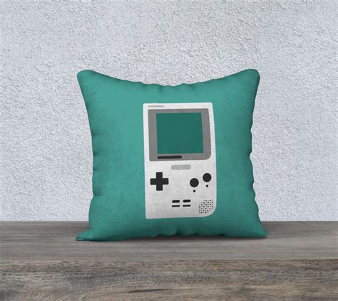 Gameboy Pocket Pillow Mint Retro Modding